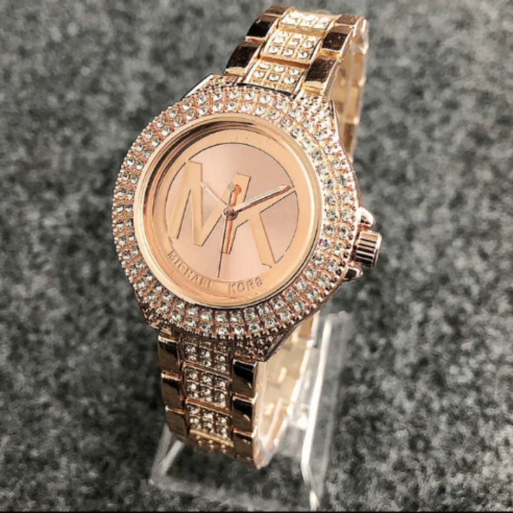 2019 luxury fashion woman's rose gold watch